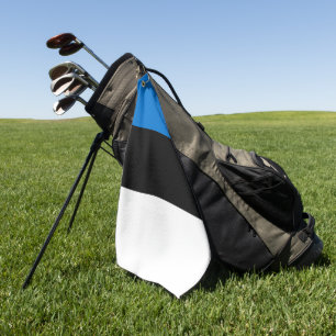 Estonia flag golf towel