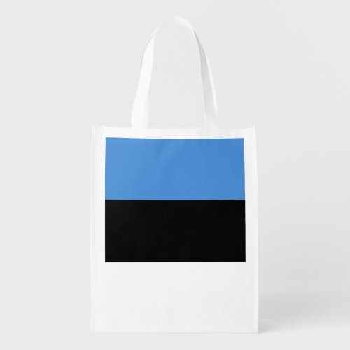 Estonia Flag Grocery Bag