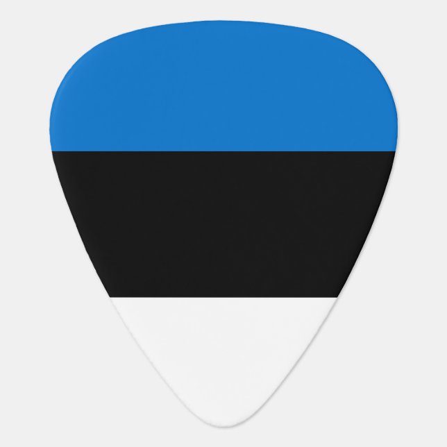Estonia flag guitar pick (Front)