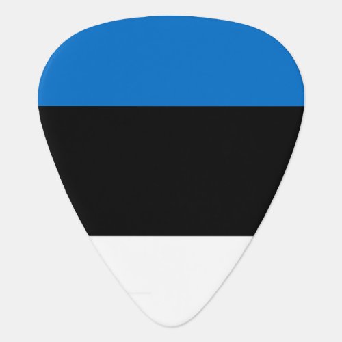 Estonia flag guitar pick