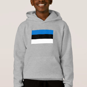 Estonia Flag Hoodie