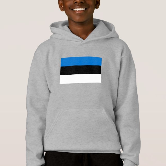 Estonia Flag Hoodie (Front)