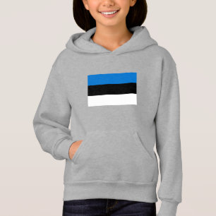 Estonia Flag Hoodie