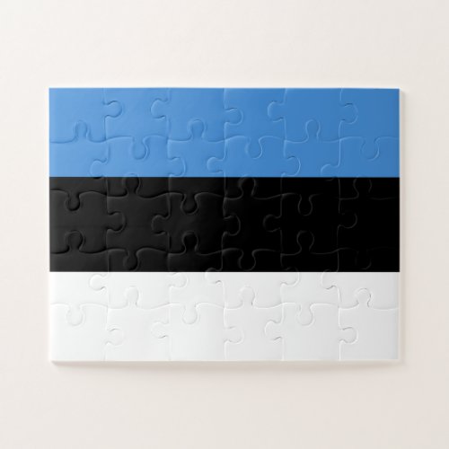 Estonia Flag Jigsaw Puzzle