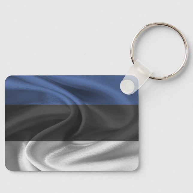 Estonia Flag Keychain (Front)
