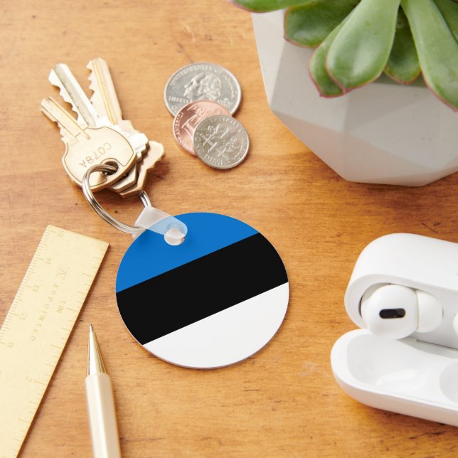 Estonia flag keychain (Desk)