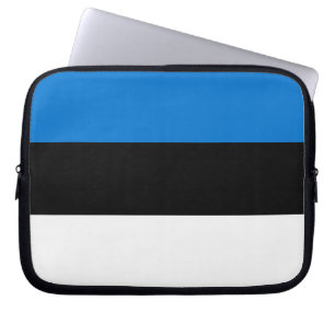 Estonia Flag Laptop Sleeve
