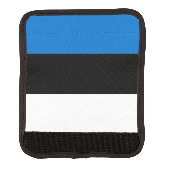 Estonia flag luggage handle wrap (Front)