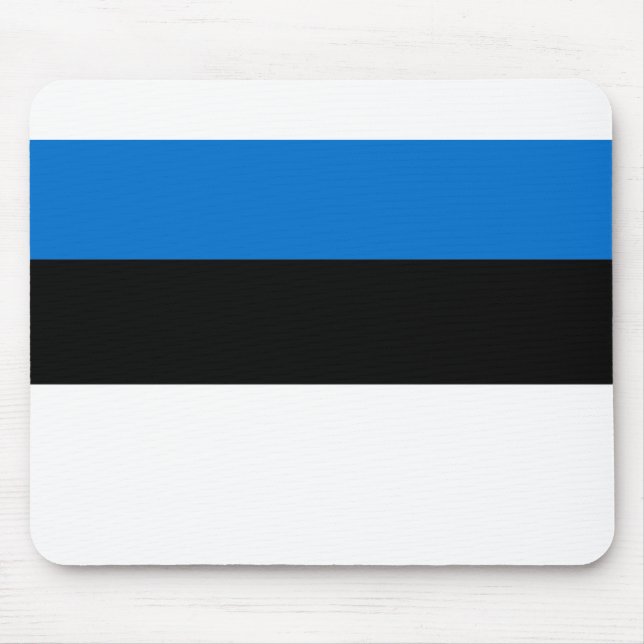Estonia Flag Mouse Pad (Front)
