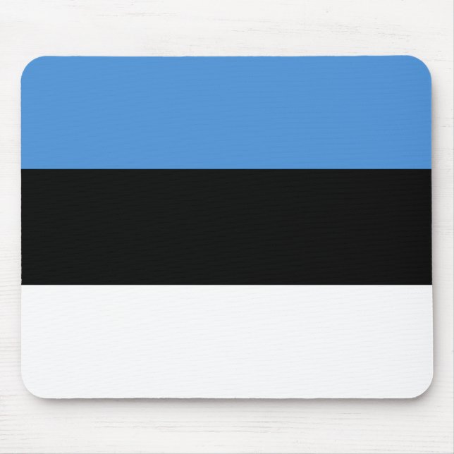 Estonia Flag Mouse Pad (Front)