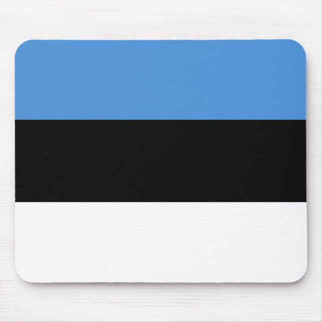 Estonia Flag Mouse Pad (Front)