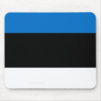 Estonia flag mouse pad