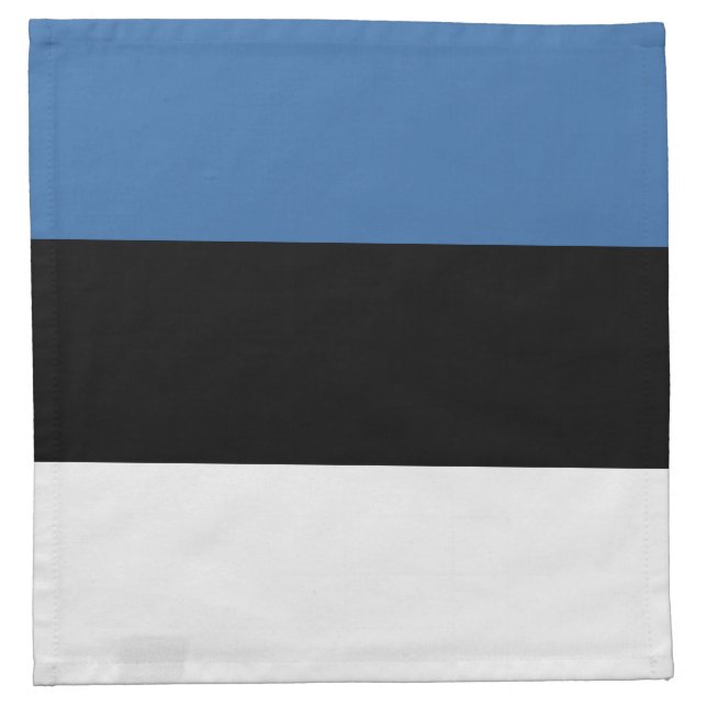 Estonia Flag Napkin (Front)