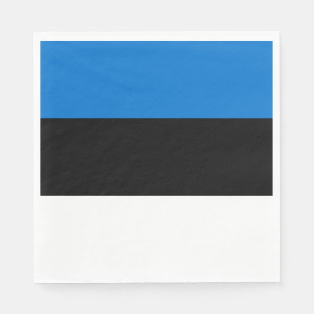 Estonia Flag Napkins (Front)