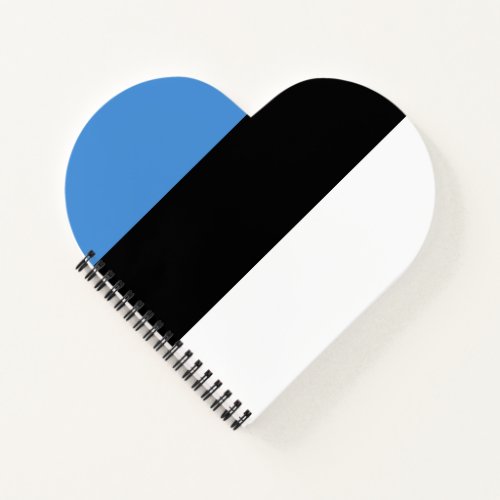 Estonia Flag Notebook