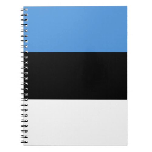 Estonia Flag Notebook