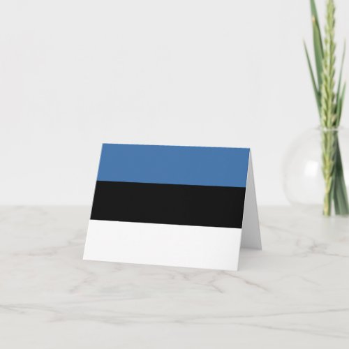 Estonia Flag Notecard