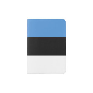 Estonia flag Passport Holder