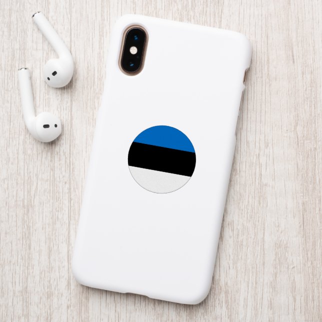 Estonia flag patch (On Phone Back)