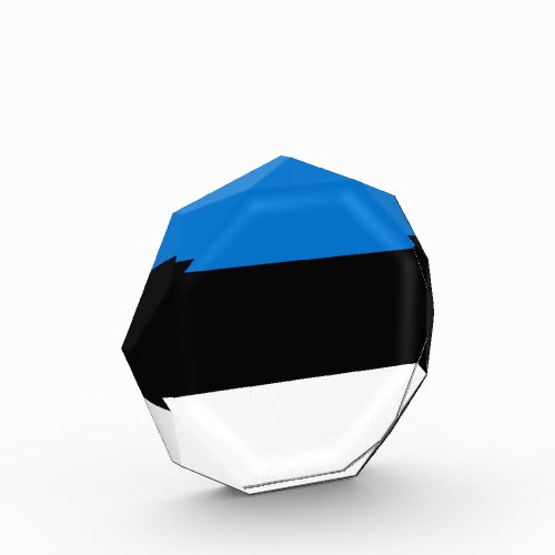 Estonia flag photo block