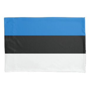 Estonia Flag Pillow Case