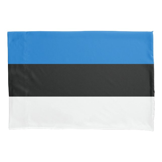 Estonia Flag Pillow Case (Front)