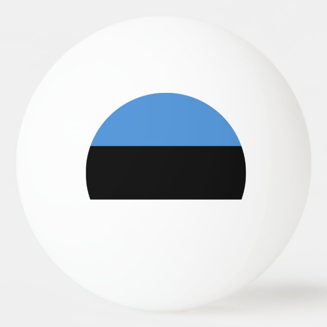 Estonia Flag Ping Pong Ball (Front)