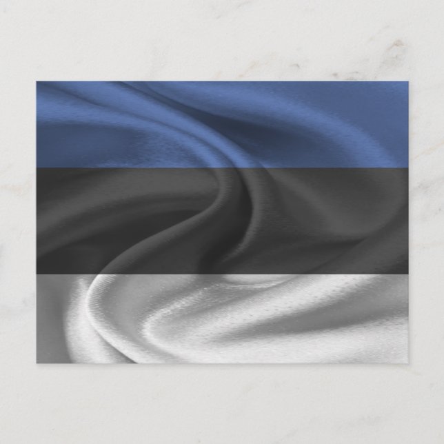 Estonia Flag Postcard (Front)