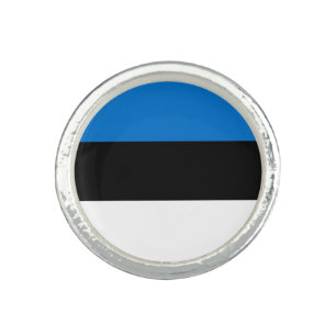 Estonia Flag Ring