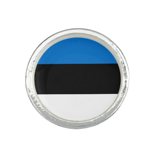 Estonia flag ring