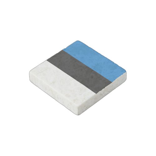 Estonia flag stone magnet