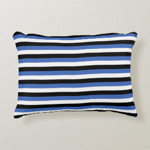 estonia flag stripes country symbol pattern lines accent pillow