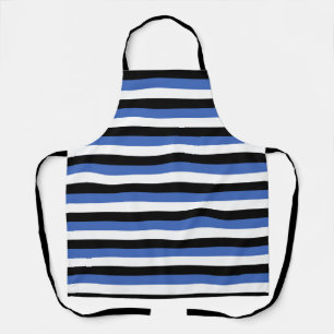 estonia flag stripes country symbol pattern lines apron