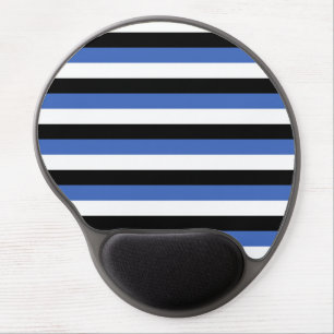 estonia flag stripes country symbol pattern lines gel mouse pad