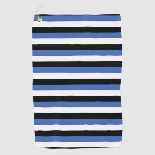 estonia flag stripes country symbol pattern lines golf towel