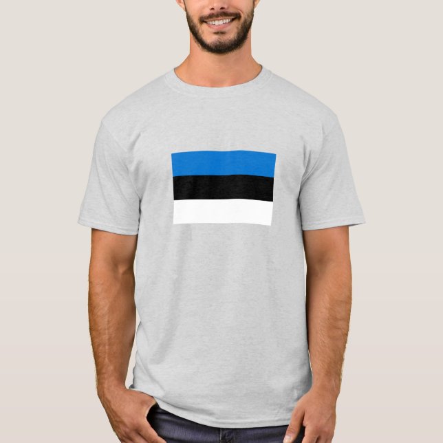 Estonia Flag T-Shirt (Front)