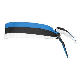 Estonia Flag Tie Headband