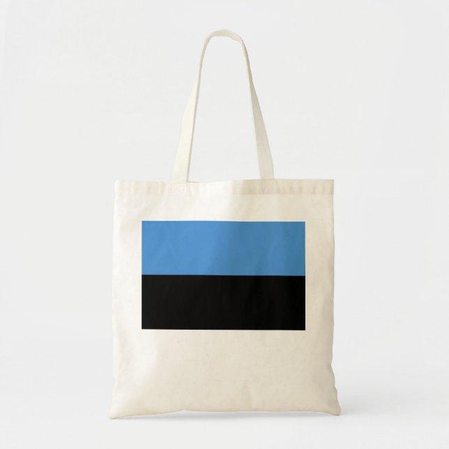 Estonia Flag Tote Bag (Front)