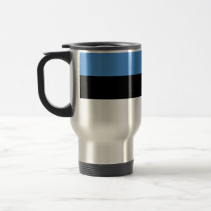 Estonia Flag Travel Mug