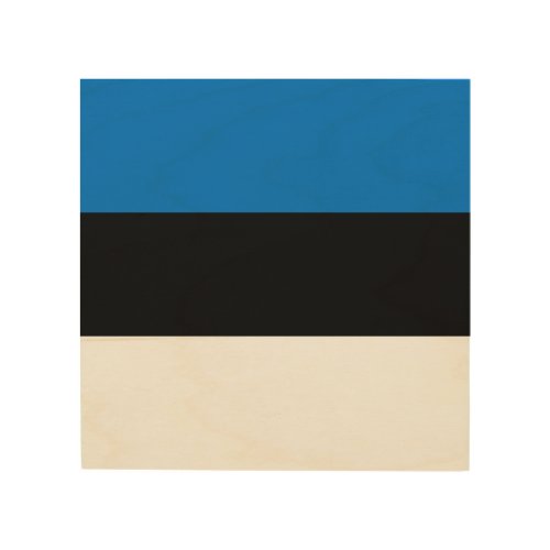 Estonia flag wood wall art