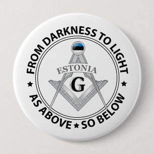Estonia freemasonry sign button