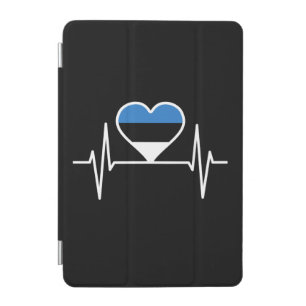 Estonia Heartbeat Estonia Flag iPad Mini Cover