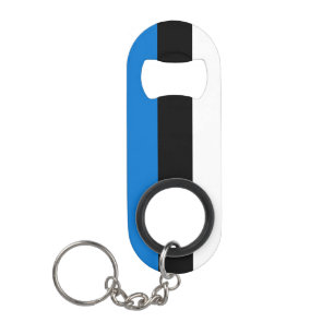 Estonia National Pride Patriotic Keychain Bottle Opener