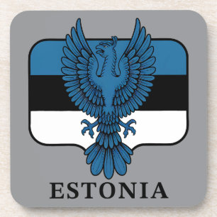 Estonia Northern Europe Beverage Coaster