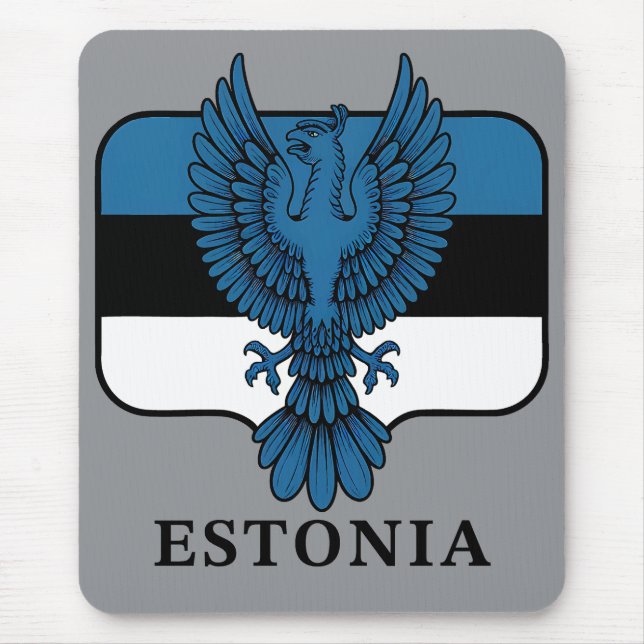 Estonia Northern Europe Mouse Pad (Front)