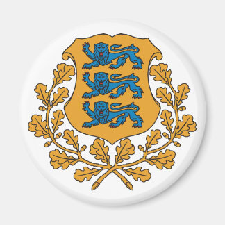 Estonia Official Coat Of Arms Heraldry Symbol Magnet