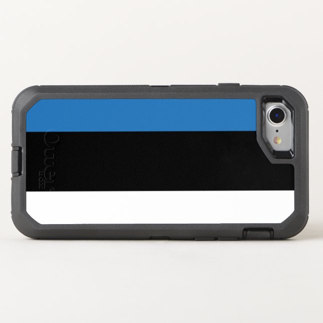 Estonia Otterbox iPhone Case (Back Horizontal)