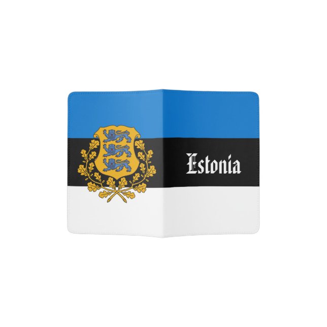 Estonia Passport Holder (Opened)