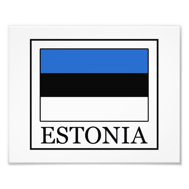 Estonia Photo Print (Front)