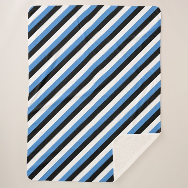 Estonia Sherpa Blanket (Front)